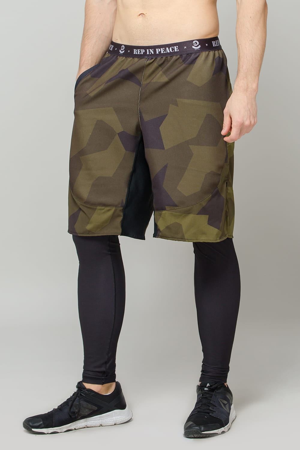 Camo khaki shorts best sale